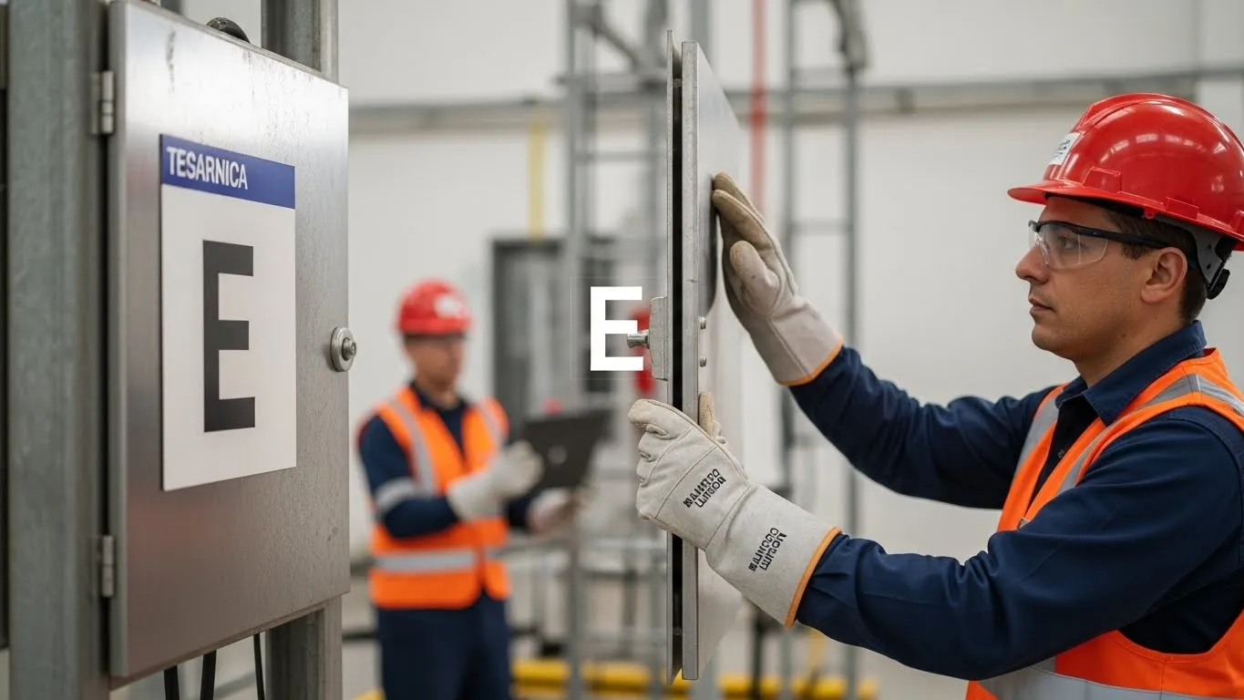 Empilhadeira Elétrica em operação