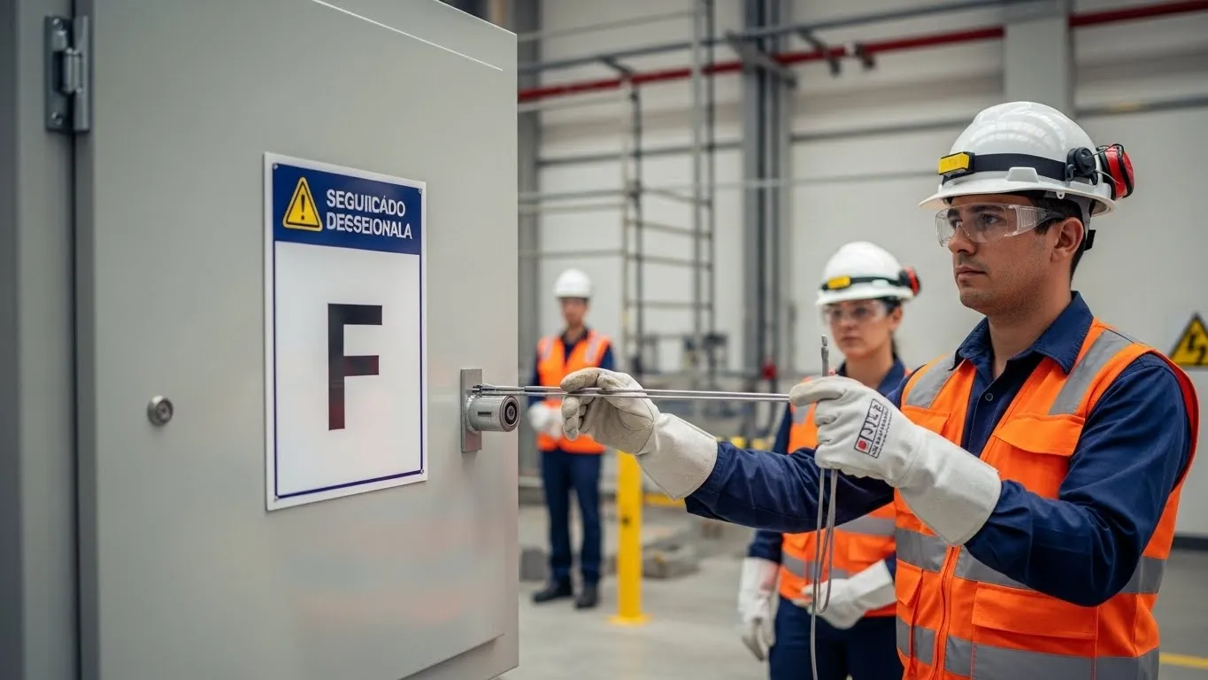 Segurança na geração de faíscas em ambientes industriais