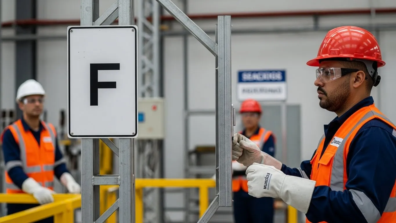 Medidas preventivas contra geração de faíscas