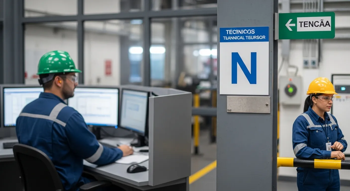 Classificação do nível de risco no trabalho