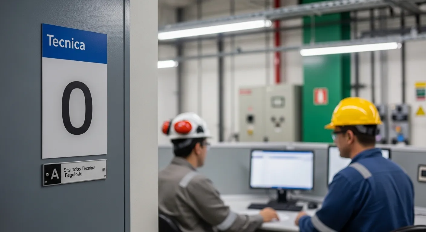 Segurança na operação industrial