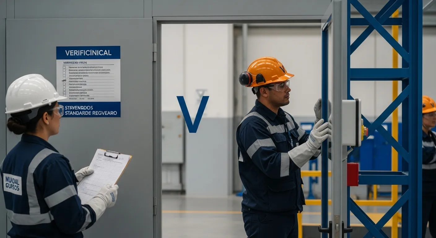 Organização das vias de circulação em ambientes industriais